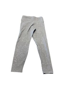 Express Girls Silver-Gray Sparkle Leggings
